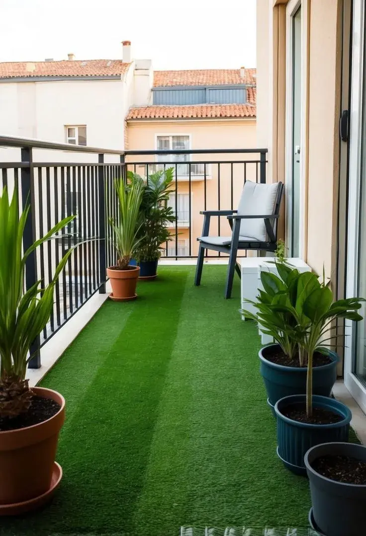 Pasto sintético renovado