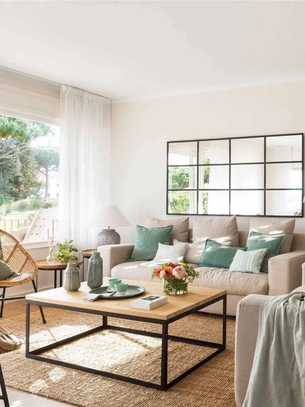 Rectas y limpias: perfectas para ambientes minimalistas o contemporáneos.