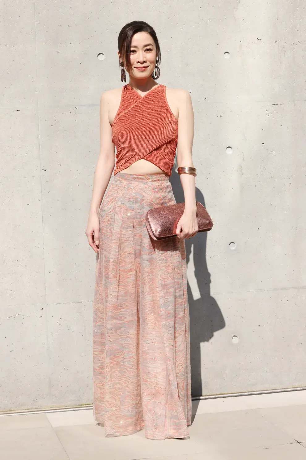 Foto de look en tono pastel.