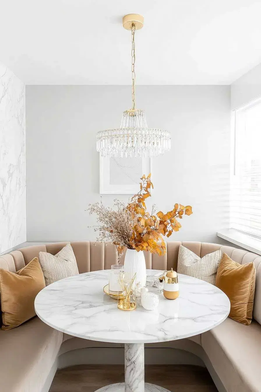Decoración minimalista: en espacios reducidos, menos es más. Elegí unos pocos objetos bien seleccionados que marquen la diferencia.