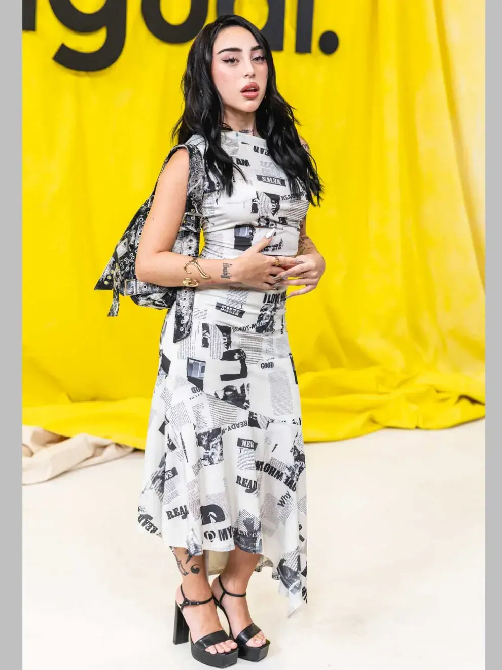 Nicki Nicole dijo presente con un estilismo que se llevó todas las miradas