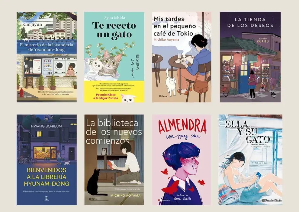 Ejemplos de novelas healing fiction