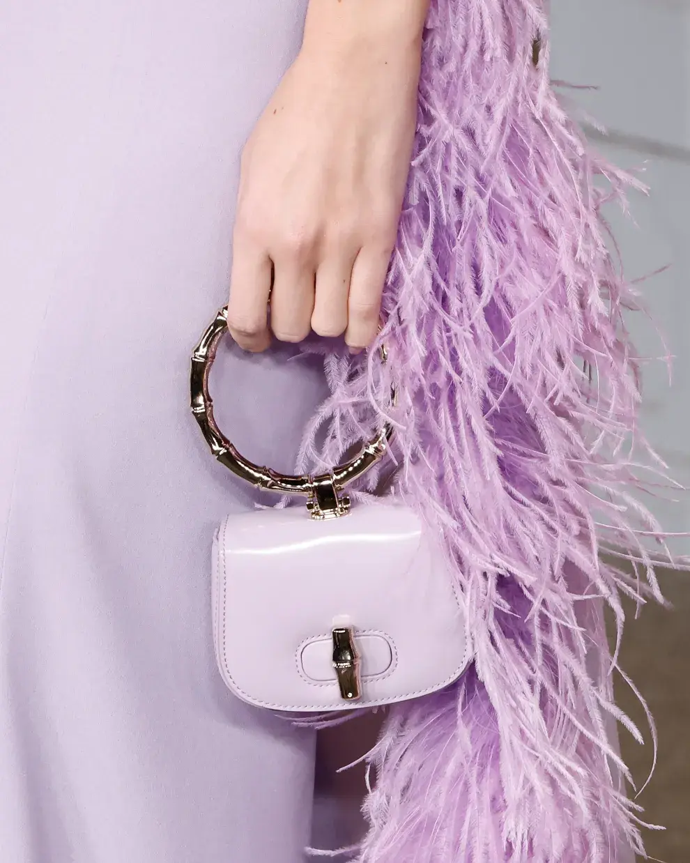 Foto de look en tono pastel.
