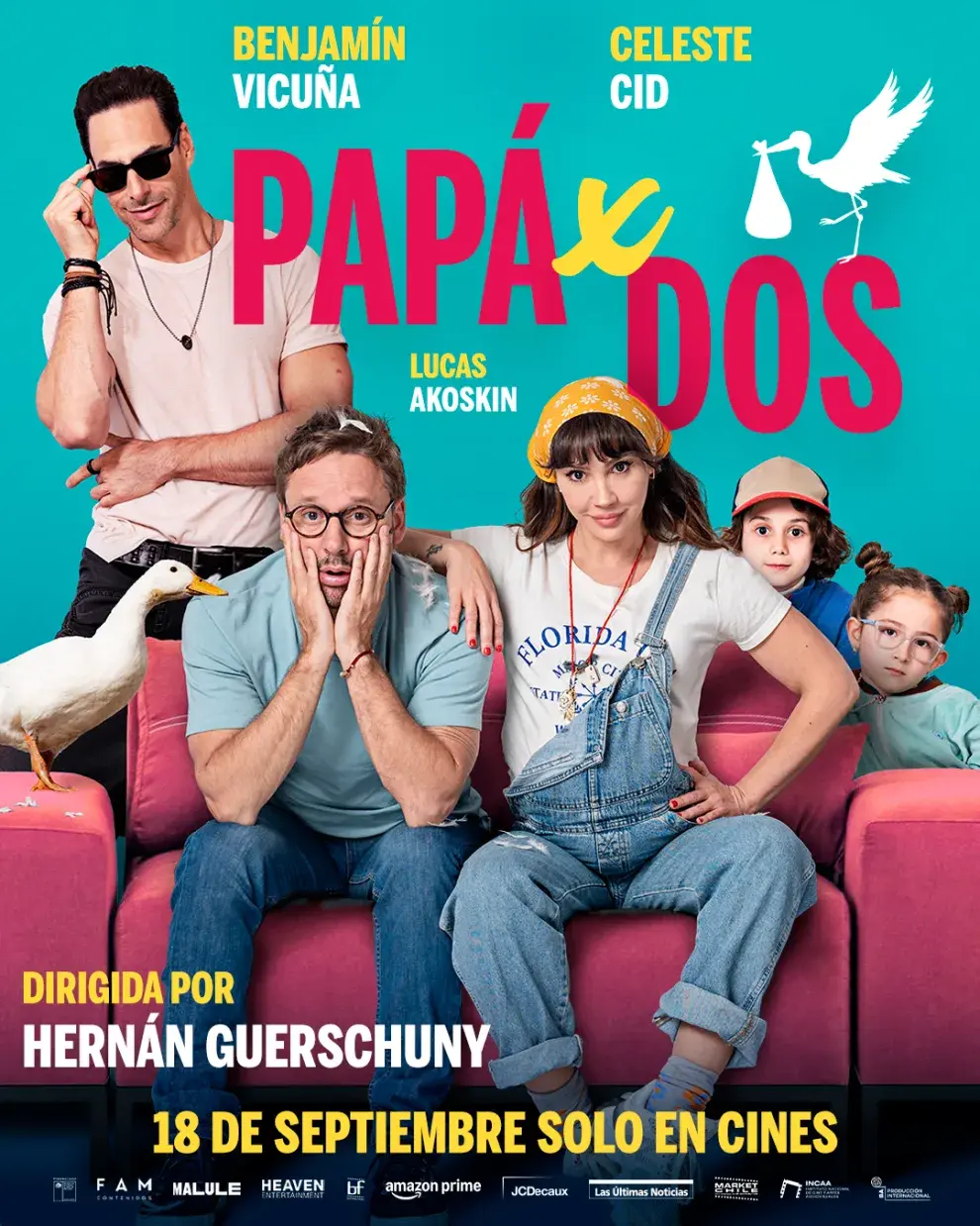 Póster de la película Papá x Dos.