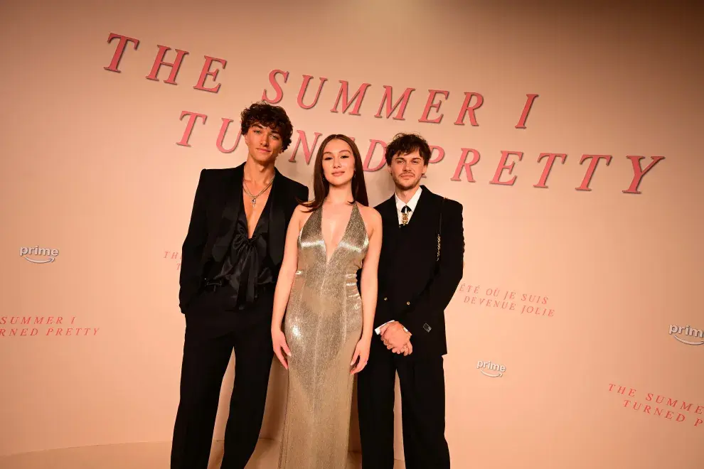Los protagonistas de El verano en que enamoré, en el evento por el final de la serie.