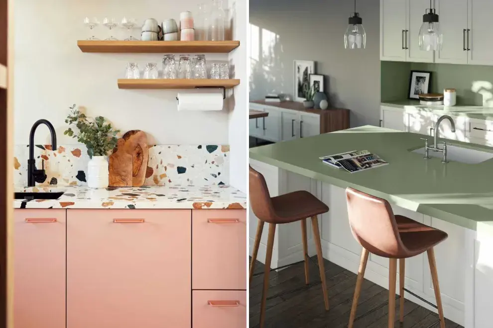 Las mesadas de Dekton y Silestone son lo último en tendencia deco