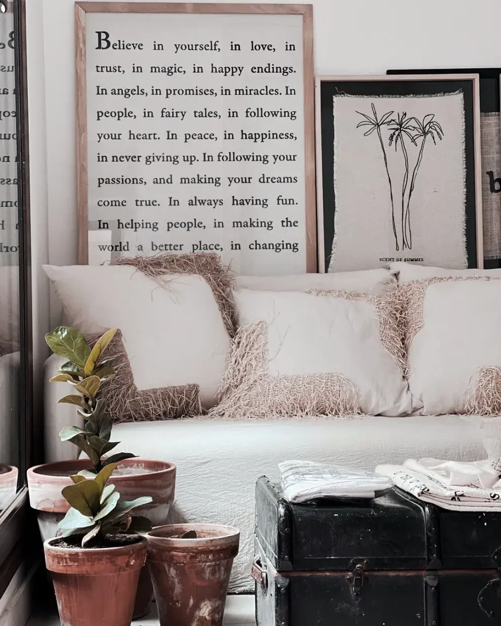 6 ideas para integrar textiles a tu deco: paredes con estilo y personalidad