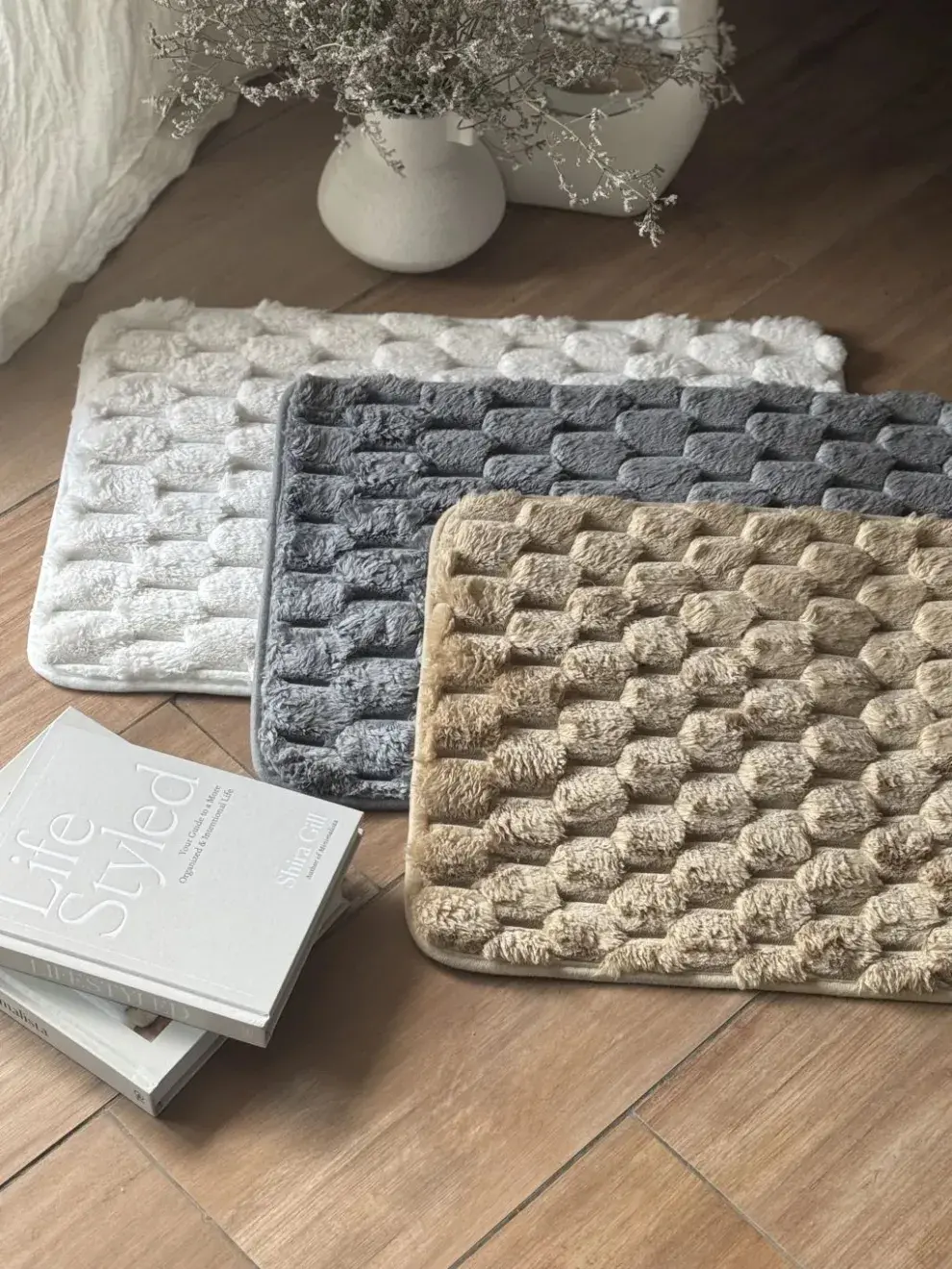 Alfombra Panal Beige ($6.990,20 con Transferencia)
