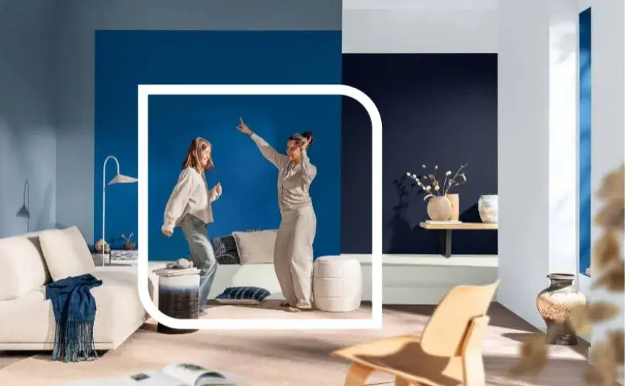 Los tres tonos de azul tendencia en deco para el 2026