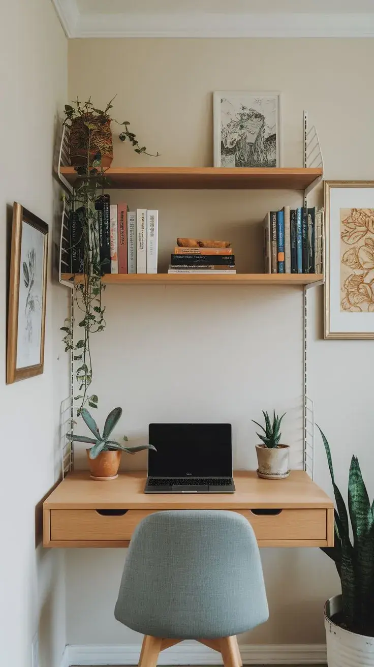 Otra opción de armado sobre la pared