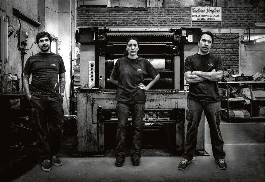 Imprenteros arrancó son una puesta teatral, de biodrama, y llegó incluso a una propuesta cinematográfica. 