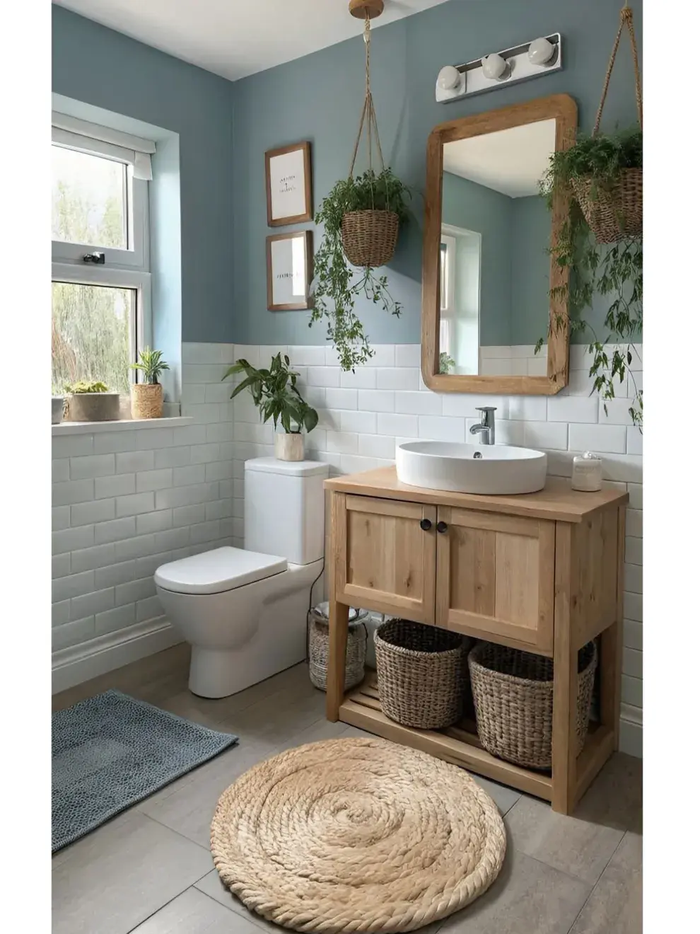 Tener un baño pequeño no significa renunciar al estilo ni a la comodidad.