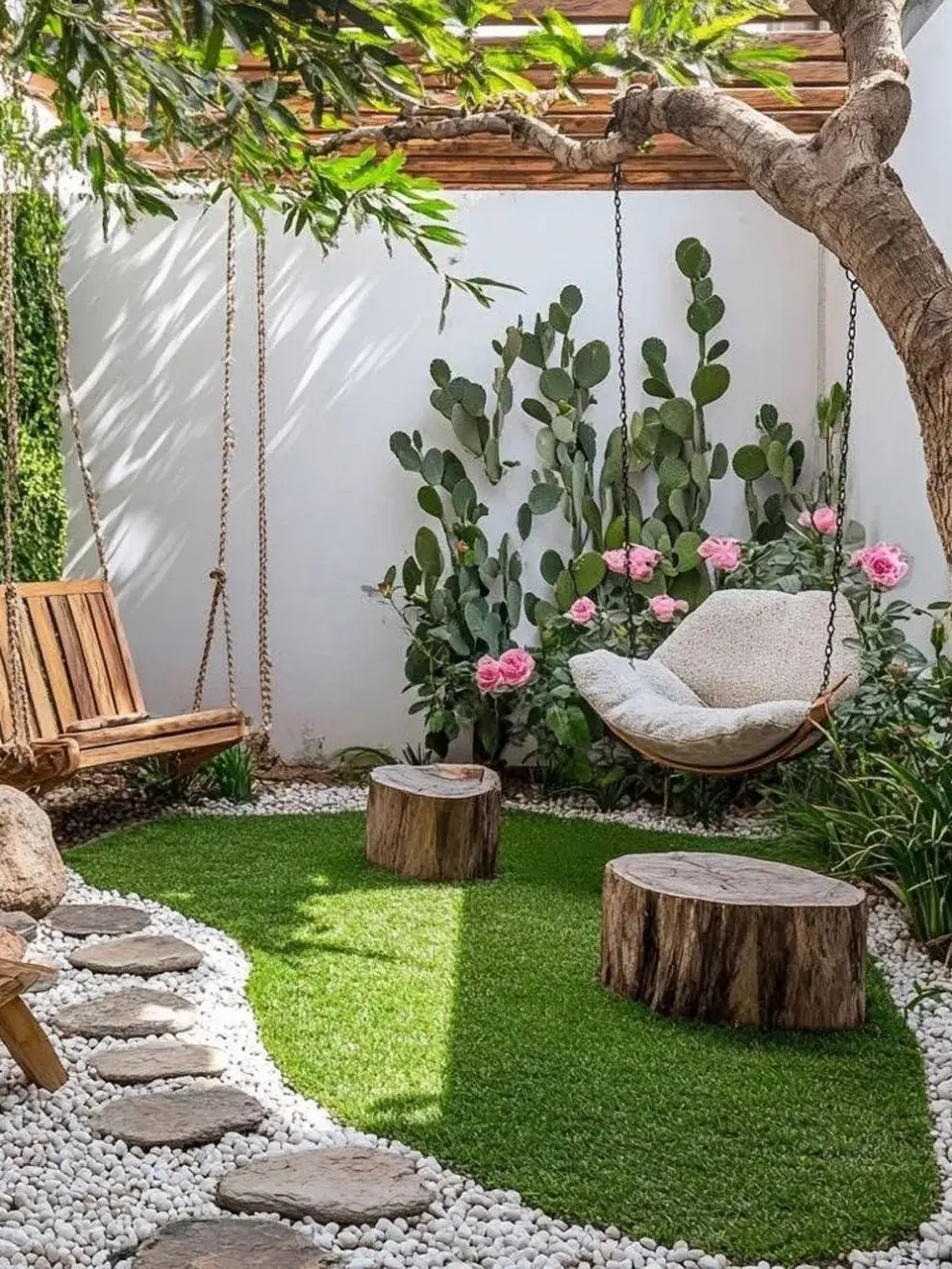 Incorporá una hamaca o un futón y armá tu propio refugio de tranquilidad