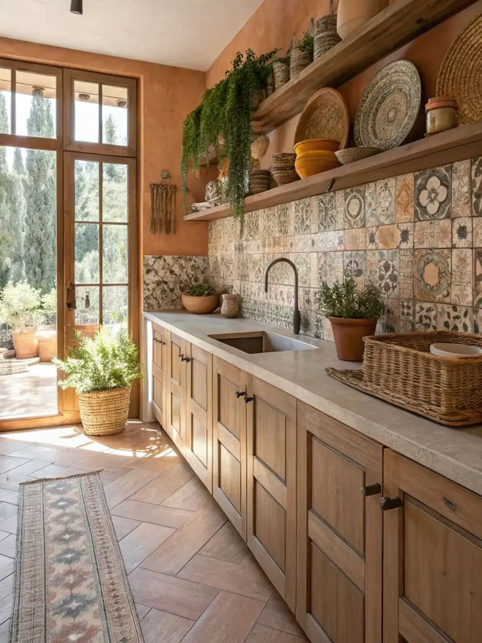 Las cocinas también se tornan espacios separados y únicos