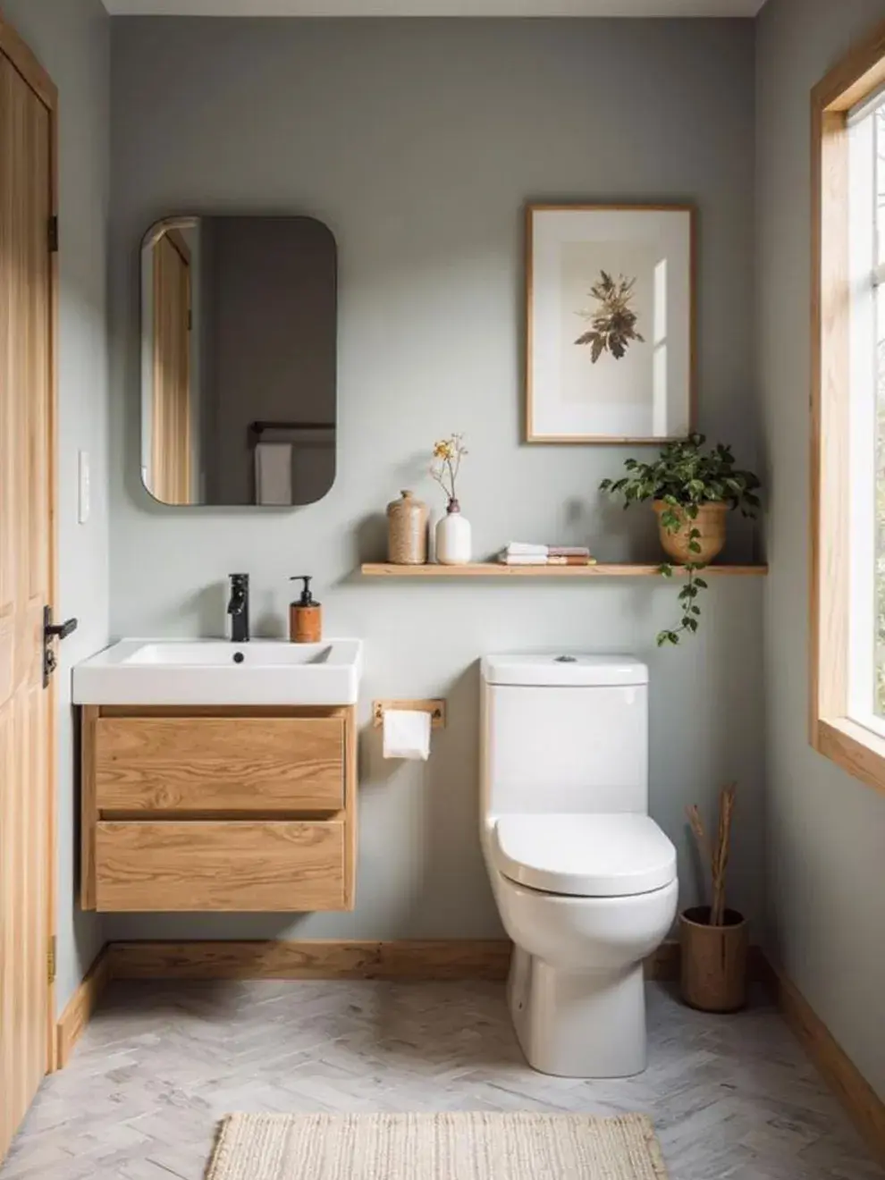 Los tonos claros, como el blanco, el arena o el gris perla, amplían la sensación de espacio y potencian la luz natural.