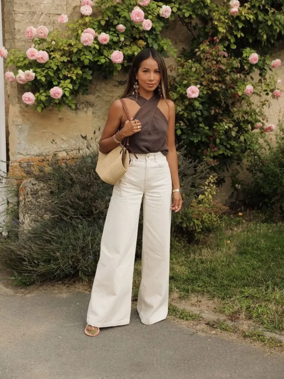 El blanco y el marrón, un dúo invencible en el mundo de la moda