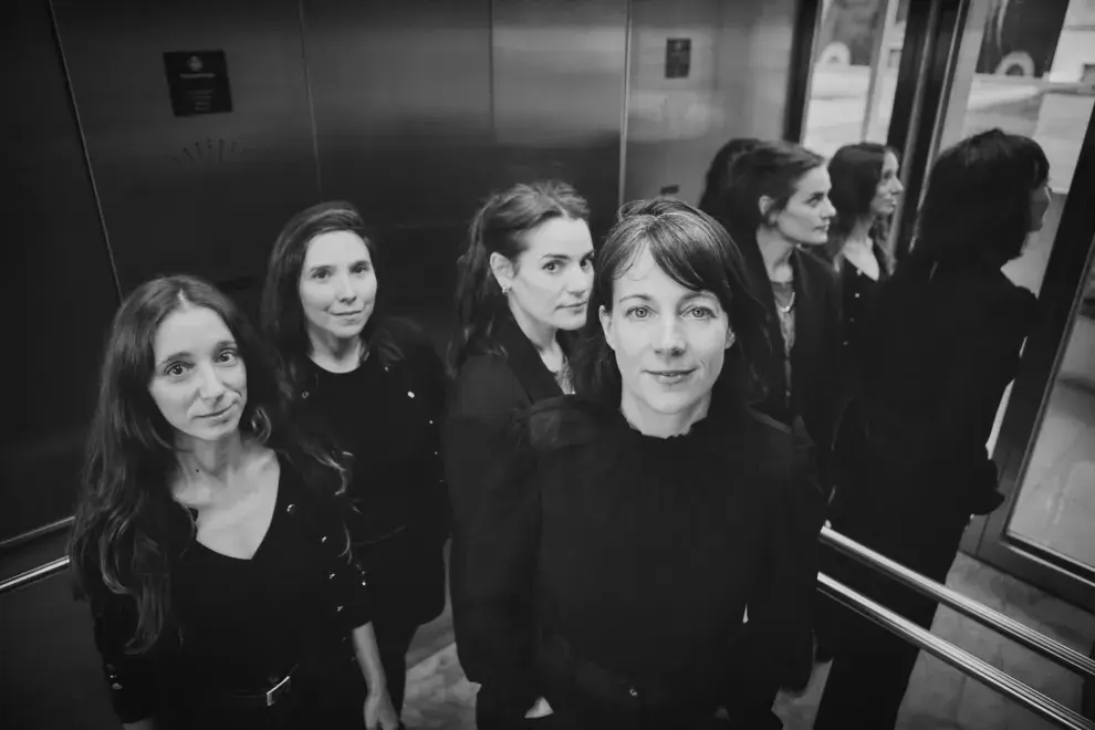 Elisa Carricajo, Valeria Correa, Pilar Gamboa y Laura Paredes conforman Piel de Lava.