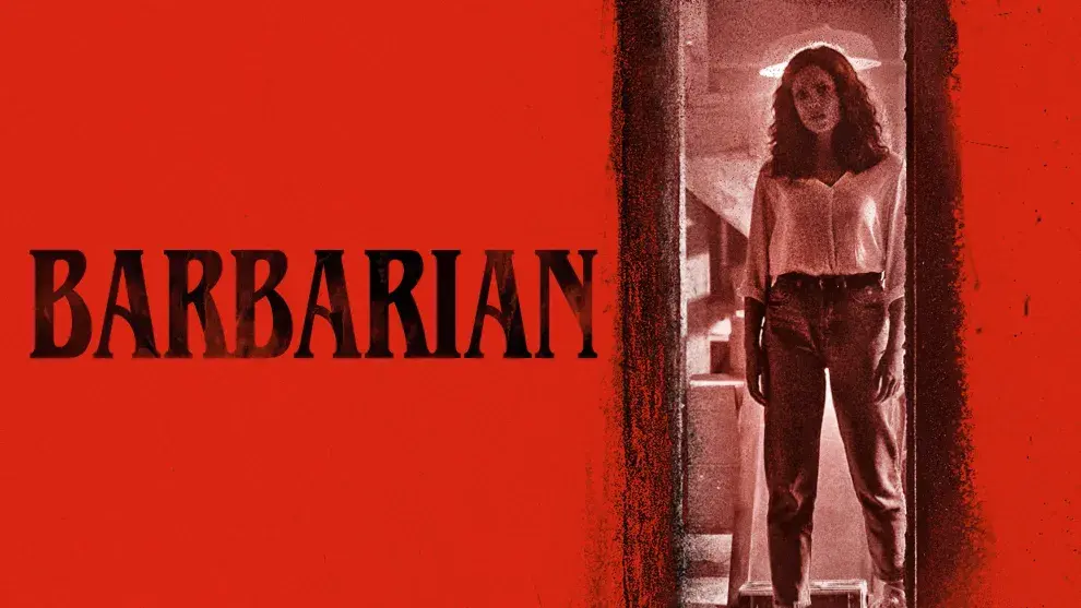 Póster de Barbarian.