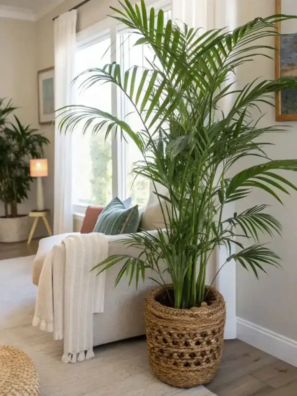 La Chamaedorea elegans, o simplemente camaedorea, es una pequeña palmera que se ha convertido en un clásico de los interiores.