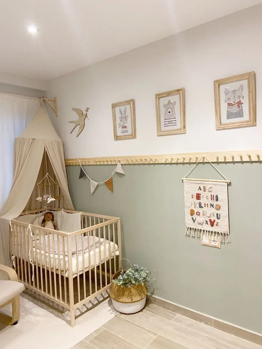 Foto de habitación de bebé.