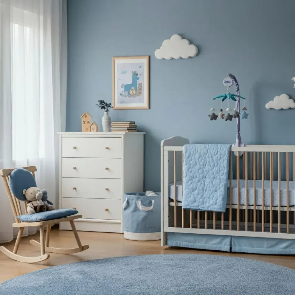 Foto de habitación de bebé.