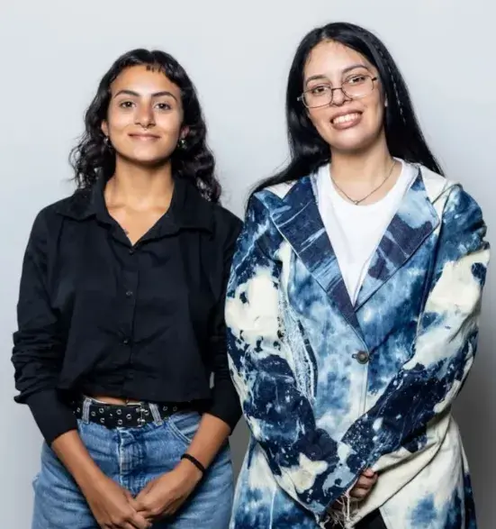 Brenda Coronel y Camila Paselini, creadoras La Aldi Vega