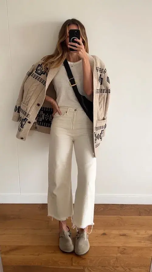 Los cardigans son un infaltable para la media estación.