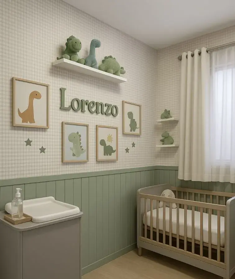 Foto de cuna de bebé.