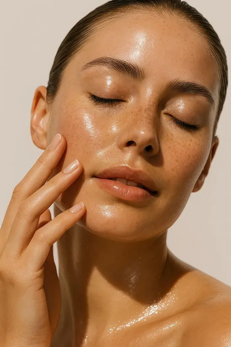 El secreto del Dewy Skin empieza antes del maquillaje. Para lograr un rostro radiante, tu piel necesita estar limpia, equilibrada y bien hidratada. Una rutina básica incluye:
