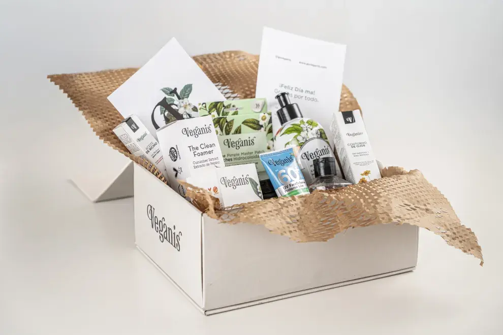 Box de productos veganos y cosmética saludable (VEGANIS desde $95.000)