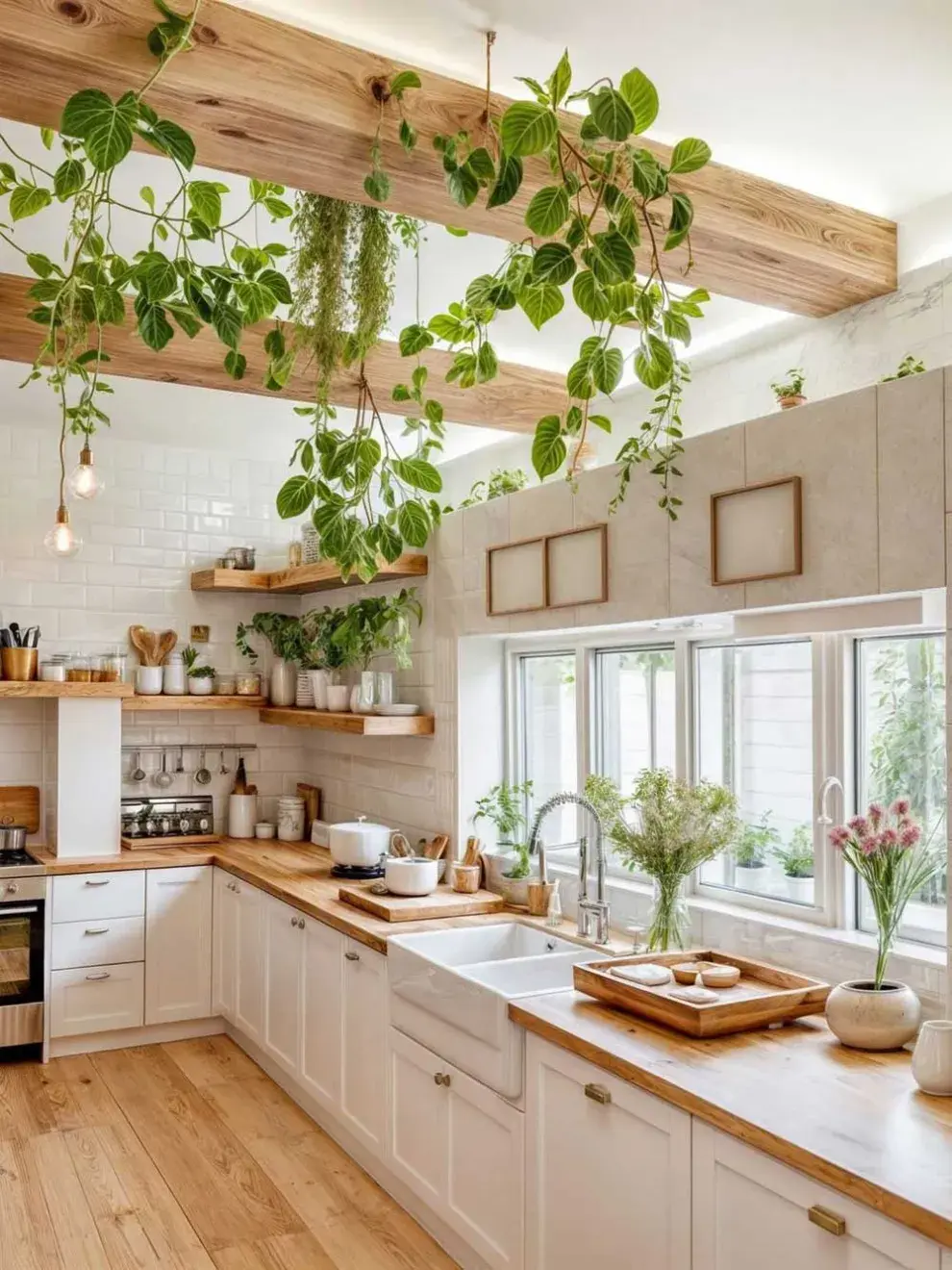 Sus hojas brillantes y colgantes se adaptan a macetas colgantes, estanterías o jardineras, convirtiéndose en el aliado ideal de quienes buscan verdor sin complicaciones.