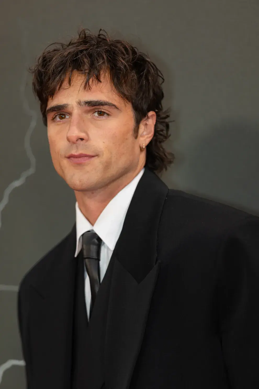Jacob Elordi en presentación de Frankenstein.