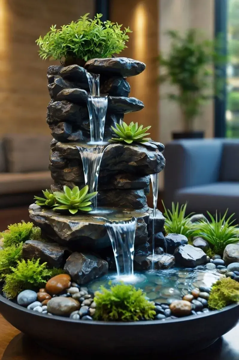 Foto de fuente de agua.