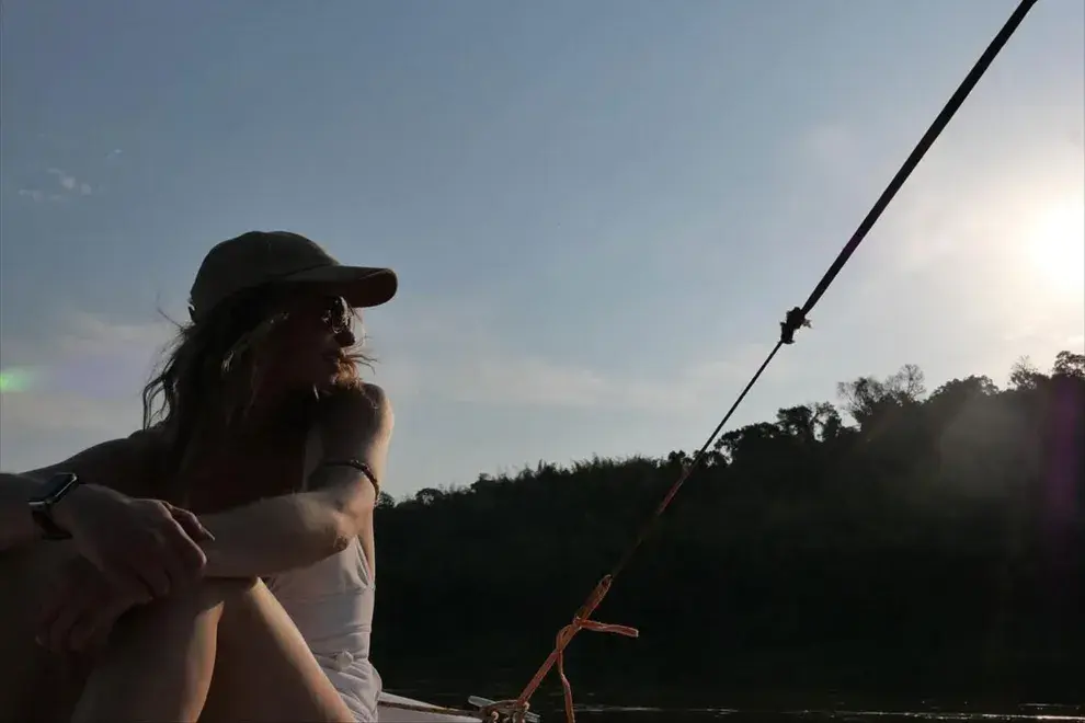 Durante su estancia, la actriz se sumergió en las tradiciones gastronómicas locales.