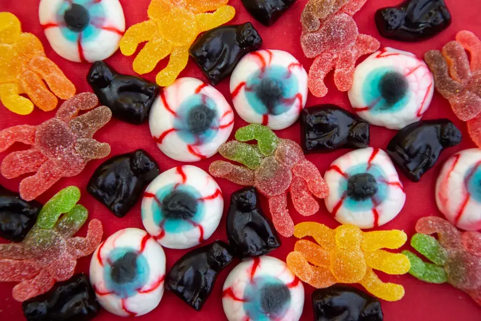 Gomitas terroríficas para Halloween
