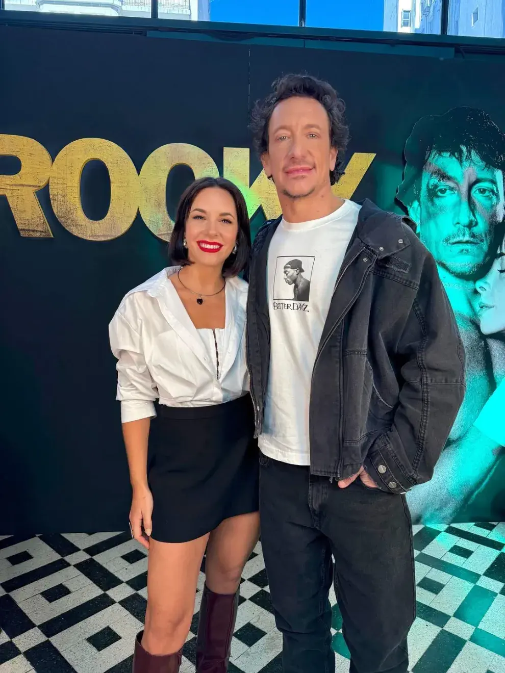 Nicolás Vázquez con Dai Fernández