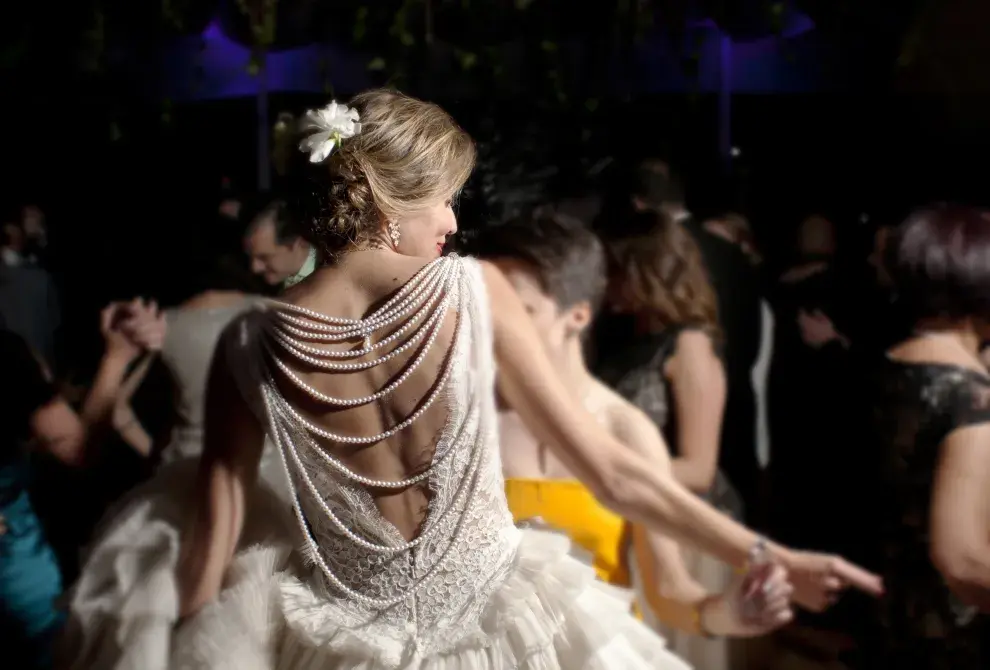 Foto de fiesta de casamiento.