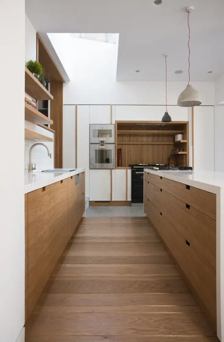 Foto de isla de cocina.