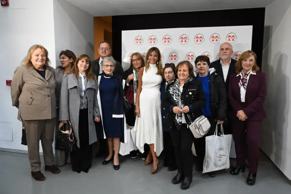 María Belén Ludueña junto a la Cooperadora del Hospital de Niños Ricardo Gutiérrez presentaron una campaña solidaria en el Museo Sívori