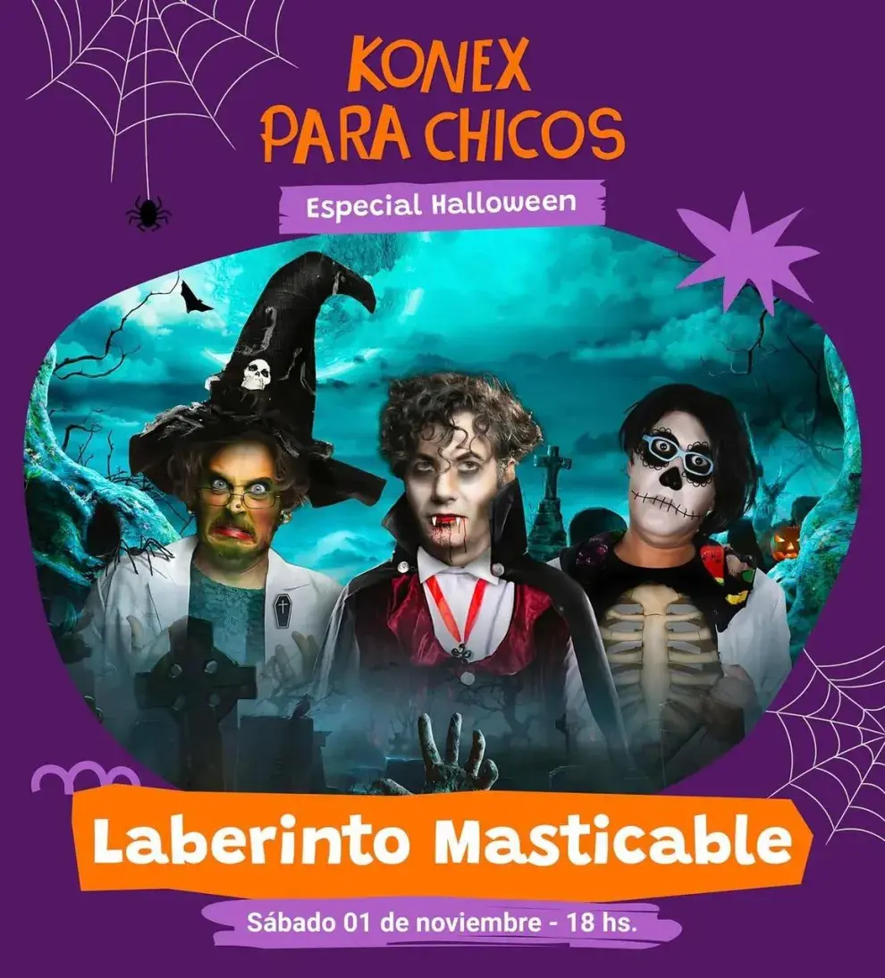 4. Konex para Chicos – “Laberinto masticable”