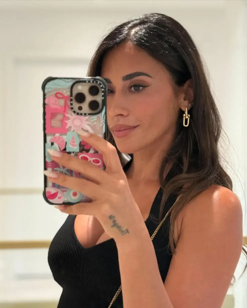 Anto Roccuzzo compartió en sus redes sociales una foto de su look