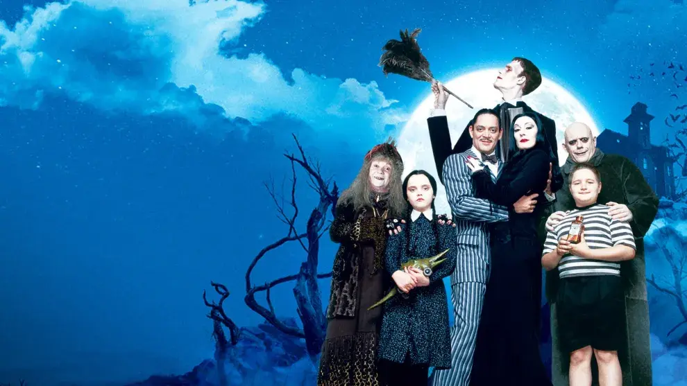 Cine de terror para ver con los chicos en Halloween: Los locos Addams.