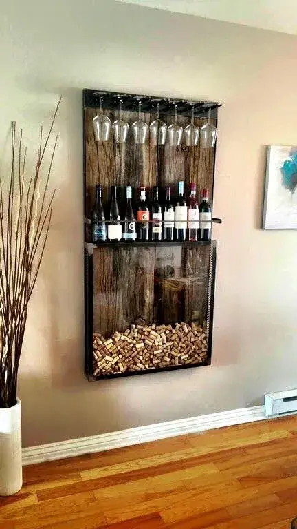 Mini cavas: 10 ideas simples y económicas para guardar vinos