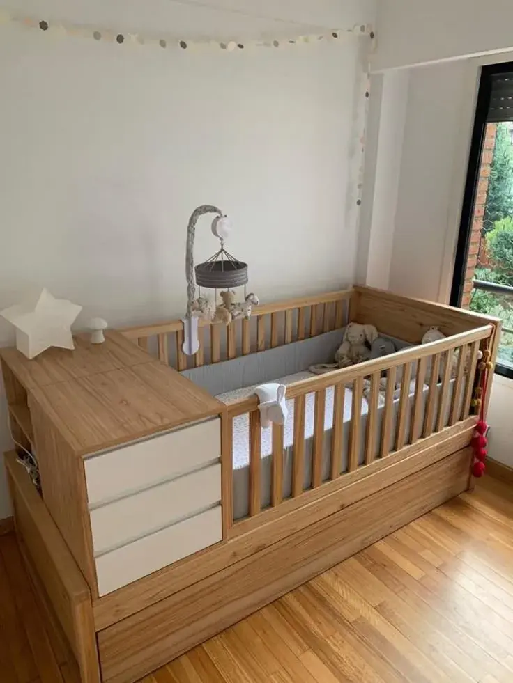 Foto de habitación de bebé.