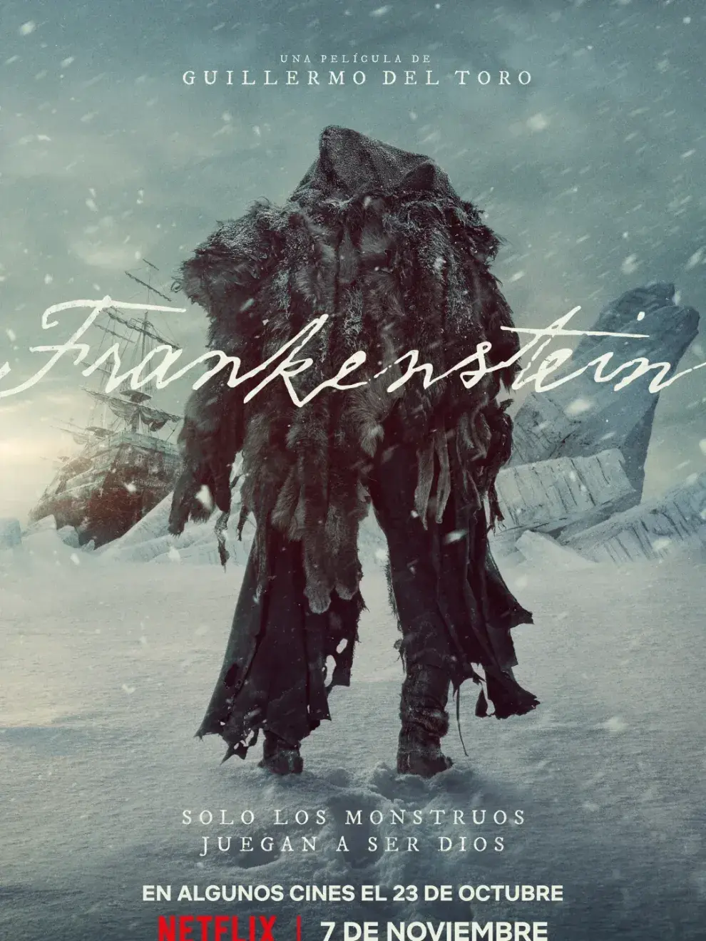 Antes de ver Frankenstein en Netflix: cambios de Guillermo del Toro a la novela de Mary Shelley.