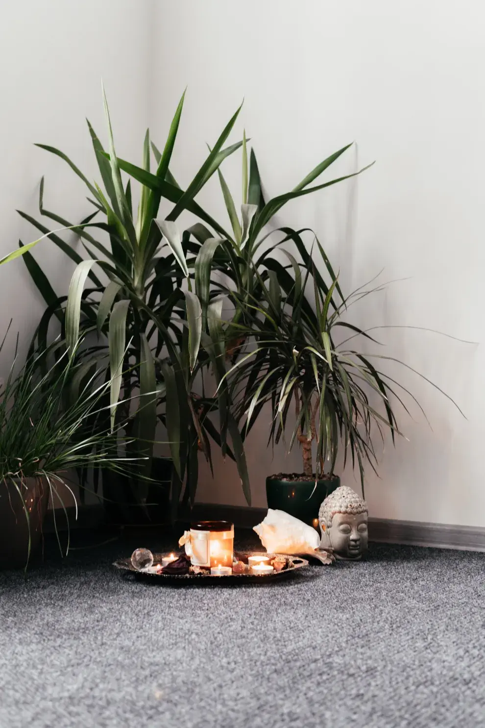Foto de rincones de meditación, descanso y conexión.
