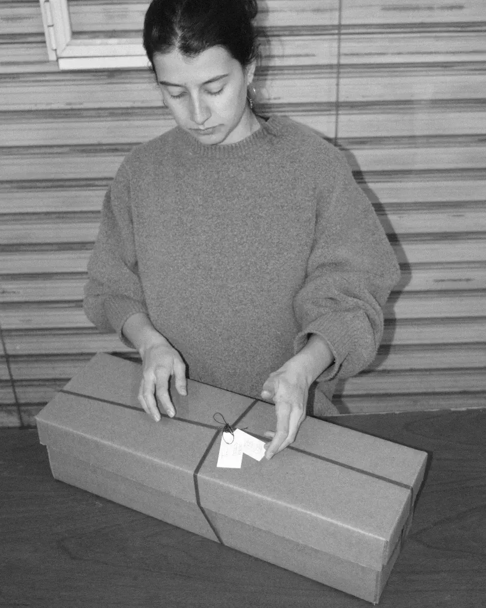 Ro, en plena tarea. Tal como cuentan en Estudio Veneno entienden el trabajo de modo cooperativo.