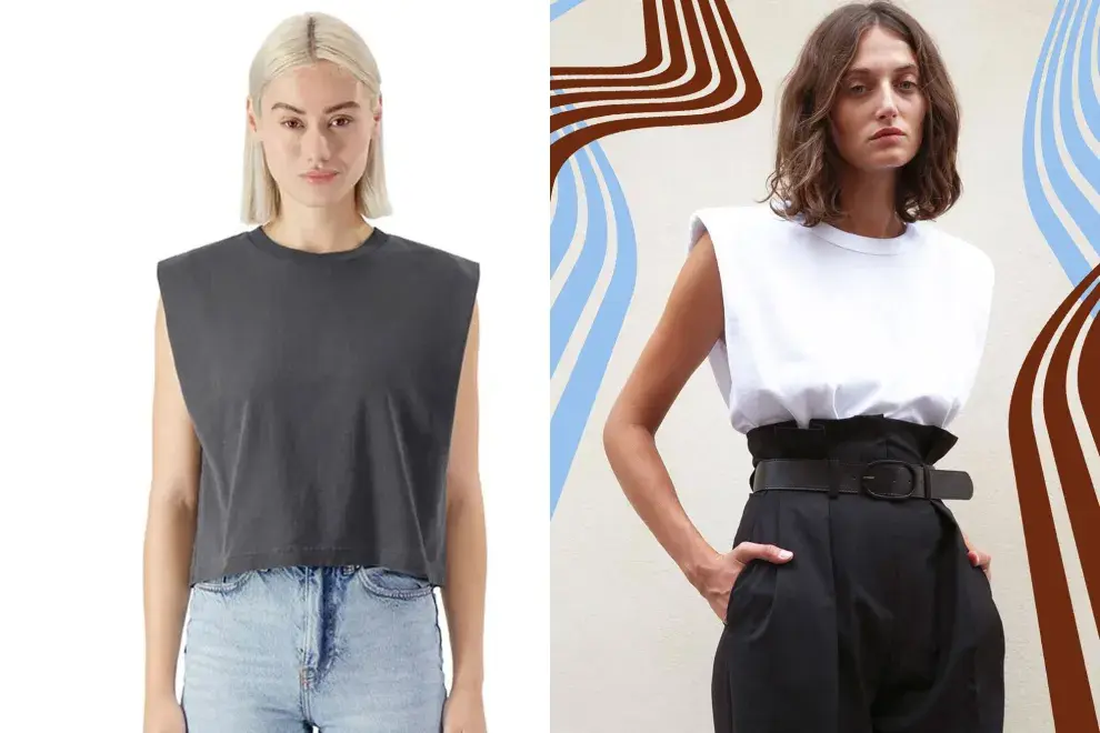 De algodón, con hombros rectos y figura bien amplia, ideales para el verano