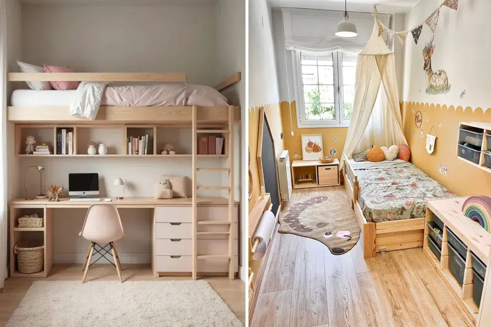 Los muebles con doble función son clave para optimizar el espacio