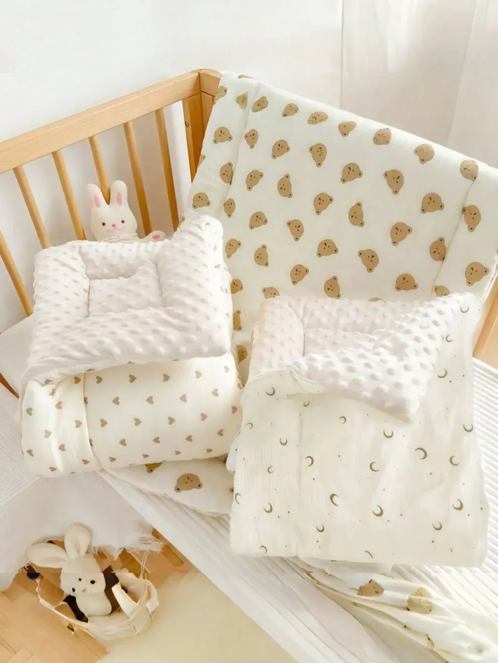 Foto de cuna de bebé.